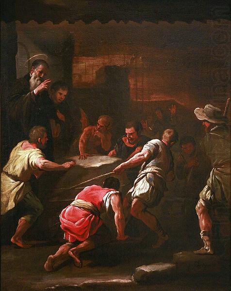 Luca Giordano A miracle by Saint Benedict china oil painting image